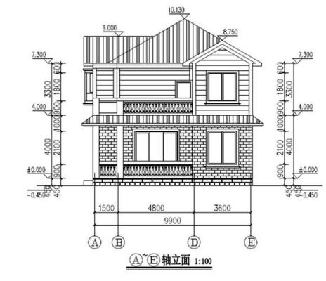 cad建筑平面图绘制用到的命令？别墅设计平面图