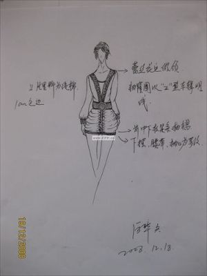 服装设计和服装设计师有什么区别？服装设计图稿