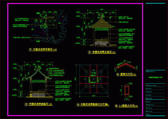 亭子设计说明？凉亭设计