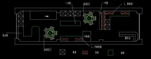 展厅展柜尺寸一般多少？橱柜展厅设计