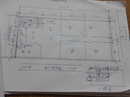 门面房采光？两面采光门面房设计图