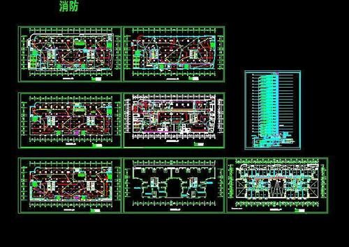 楼盘施工什么时间消防施工进场？楼盘消防设计图