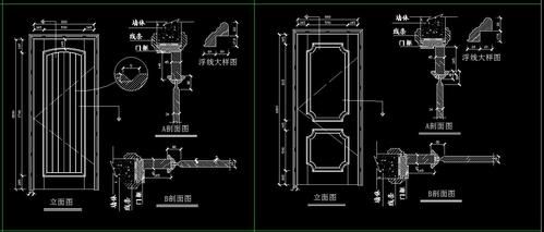 木门图纸怎么看？木门设计图片大全