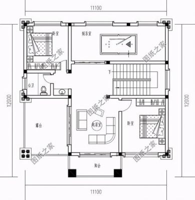 农村自建房二层图纸能自己画吗？农村房子二楼设计图纸