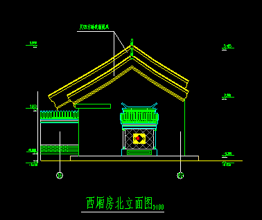 农村西厢房比东厢房高行吗？农村西厢房设计图