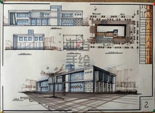 怎么学习，建筑快题设计啊？设计工作室手绘快题