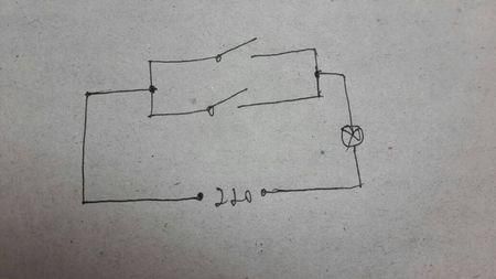 两个空开加什么能实现一开一关？小开关设计图