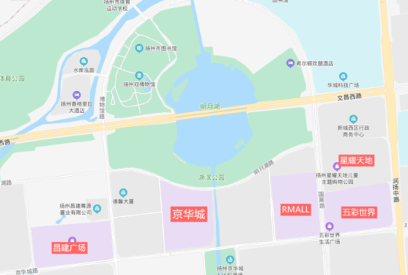 京华城为什么开在扬州？扬州京华城平面设计图