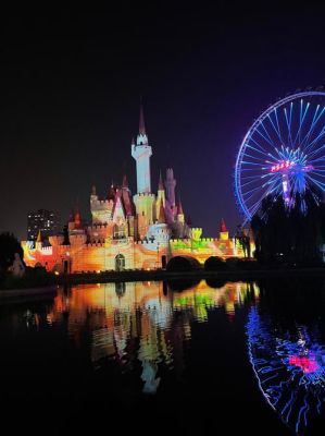 兰州夜晚值得去的地方？主题乐园夜景设计