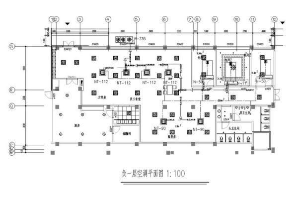 办公面积300平米用什么样的中央空调？300平米办公室平面设计