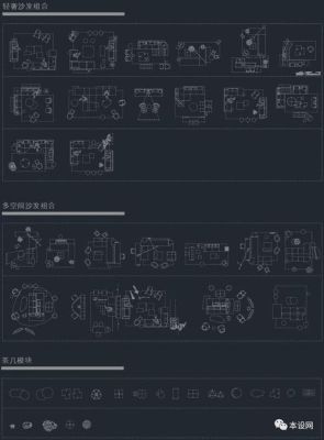 cad里面的家具模块怎么添加？cad设计师家具