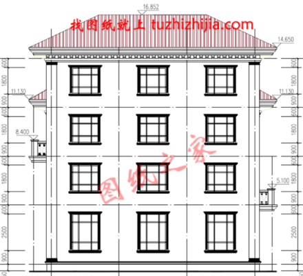 三间房子几分地？三间四层房子设计图纸