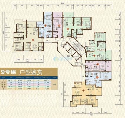 楼层房号加单元号怎么做？套房平面图设计教程