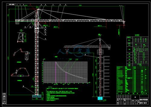 塔吊平面图怎样画？学画平面设计图