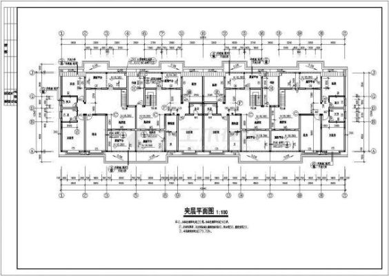 住宅区多层最高多少米？多层住宅楼设计图全套