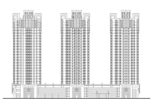 建筑图纸上的尺寸和现实中的是怎么换算的？高层建筑设计与施工图