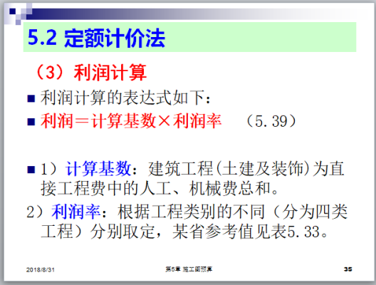 工程预算中利润是怎么得出来的？有没有一个固定的计算公式？工程设计利润