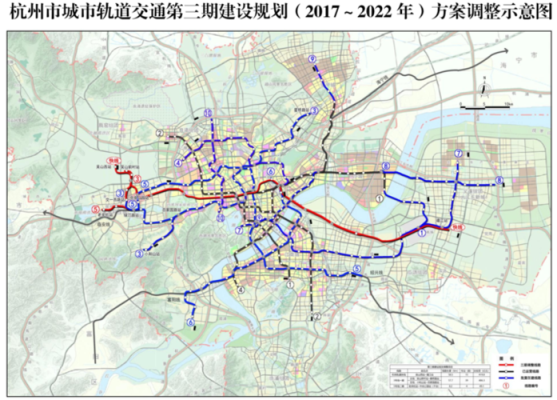 杭州为什么不建地铁环线？杭州展开设计