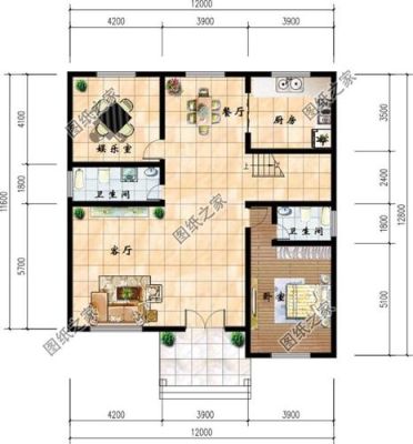 农村自建房如何计算建筑面积？农村暗楼户型设计图片