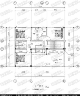 120平方三层要多少砖？农村自建房设计图三层120平方