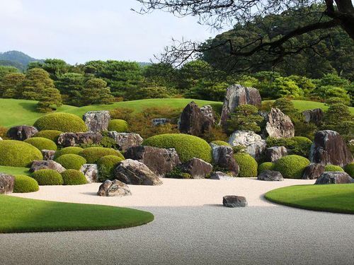 园林微地形施工方法？日本山水景观设计