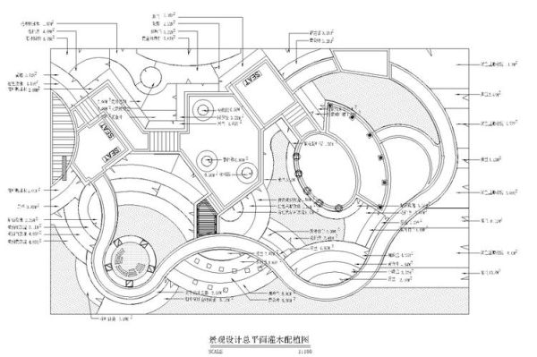 园林绿化竖向平面图FL141.80代表什么？竖向设计图平面图