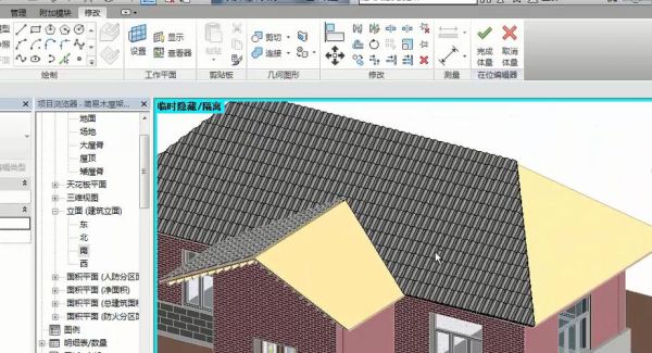 revit屋顶怎么绘制？屋顶平台怎么设计图纸