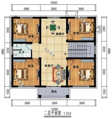 4室1厅农村房子怎么设计？自己盖的别墅设计图片四间-百度