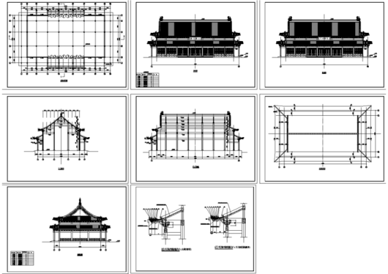 我国古代建筑有图纸吗？古建设计方案图纸