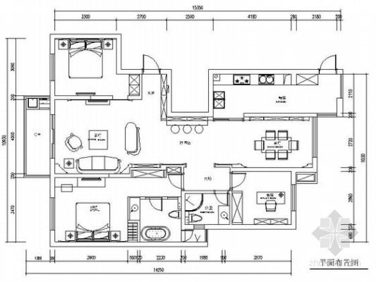 cad绘制房屋平面图需要应用到的工具和格式？户型图设计说明模板