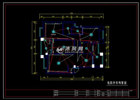 家装电路施工图上的标志都代表什么？家装电路设计图纸标志