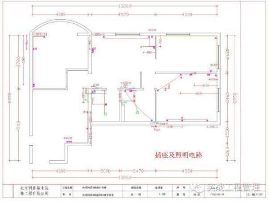 家装电路施工图上的标志都代表什么？家装电路设计图纸标志