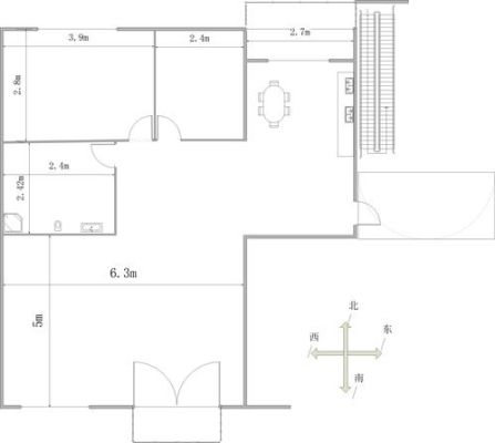 房屋平面图怎么算面积？房子内部设计平面图