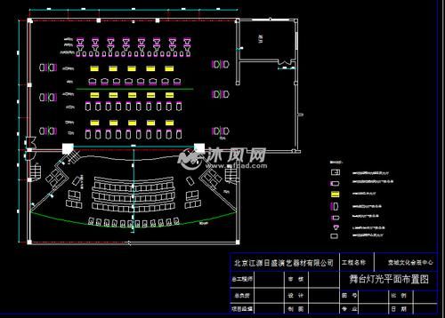 闭幕图纸什么意思？简单的舞台设计图纸