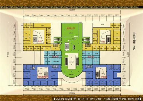 医院平面图绘制方法？平面设计 医院