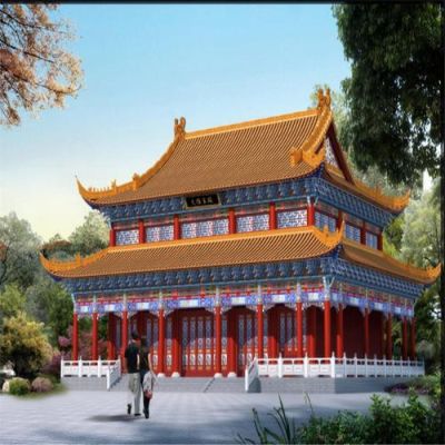 古建筑寺庙高度？寺庙古建筑设计费