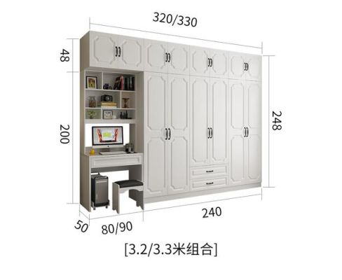 衣柜和书柜用什么板材比较好？衣柜书架设计图纸