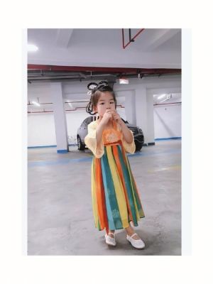 幼儿园汉服头饰什么发型好看？幼儿园顶部设计图片