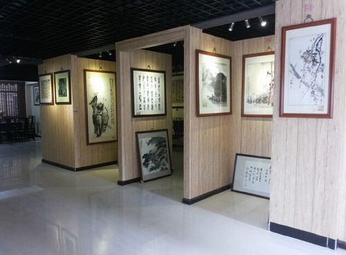 书法作品展览怎么布置？展览墙面设计图