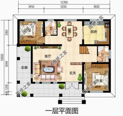 120平米的房子用多大的采暖炉？120平方米房屋设计图 照片