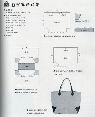 皮包的裁剪方法及尺寸？包包设计需要会什么