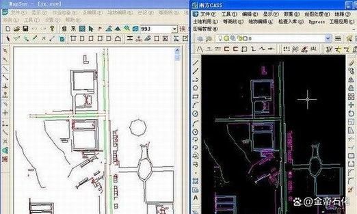 cass和cad区别？城市设计平面图cad