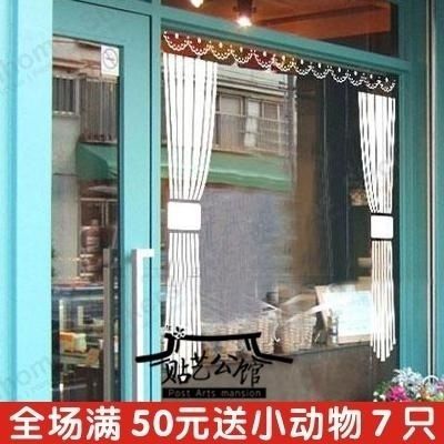 窗帘店橱窗玻璃怎么挂窗帘？橱窗窗帘设计效果图图片