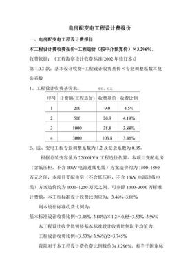 各位在设计院工作的大侠，设计提成怎么算的？电气设计费收费标准