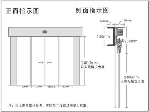 科导全铝感应门安装步骤？感应门横梁设计