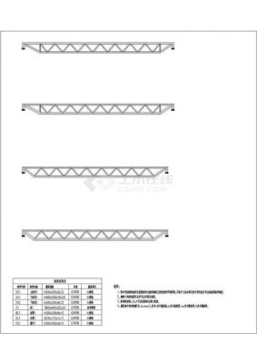 桁架板铺装流程？弧形管桁架设计图dwg