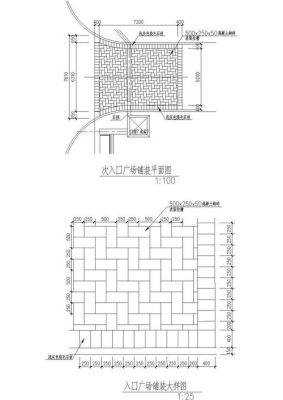 景观绿化中的铺装是什么意思？景观设计平面铺装图