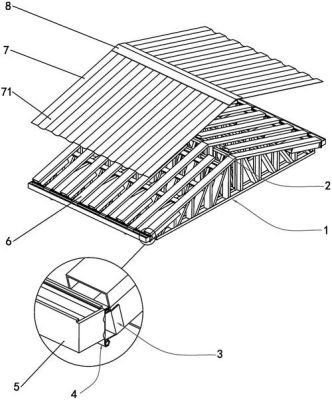 轻钢房屋屋顶搭建方法？轻钢别墅施工图设计