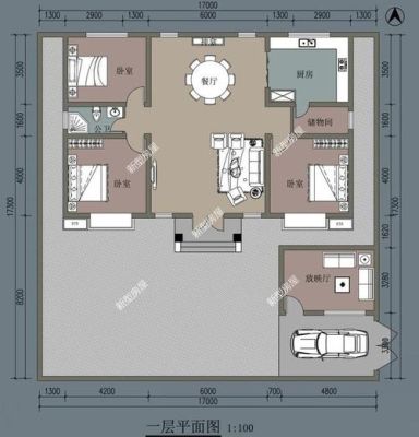 北方农家小院2层房屋设计图？山区楼房室内设计图