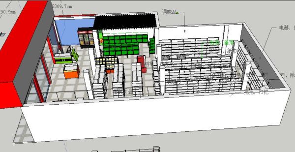 超市新建群怎么给大家介绍？生活超市的设计方案